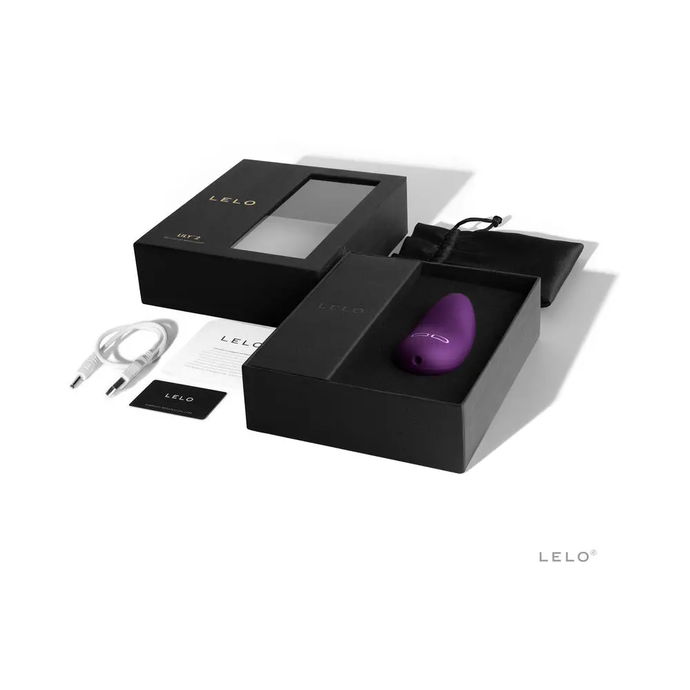 Lelo Lily 2 Rechargeable Scented Vibrator Plum - Bordeaux & Chocolat Scent 1