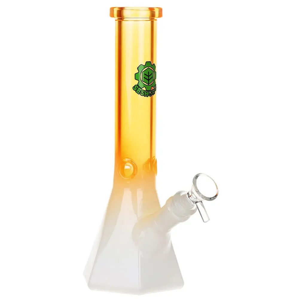 Seshgear Prismatic Bliss Ombre Glass Water Pipe | 10" | 14Mm F 1