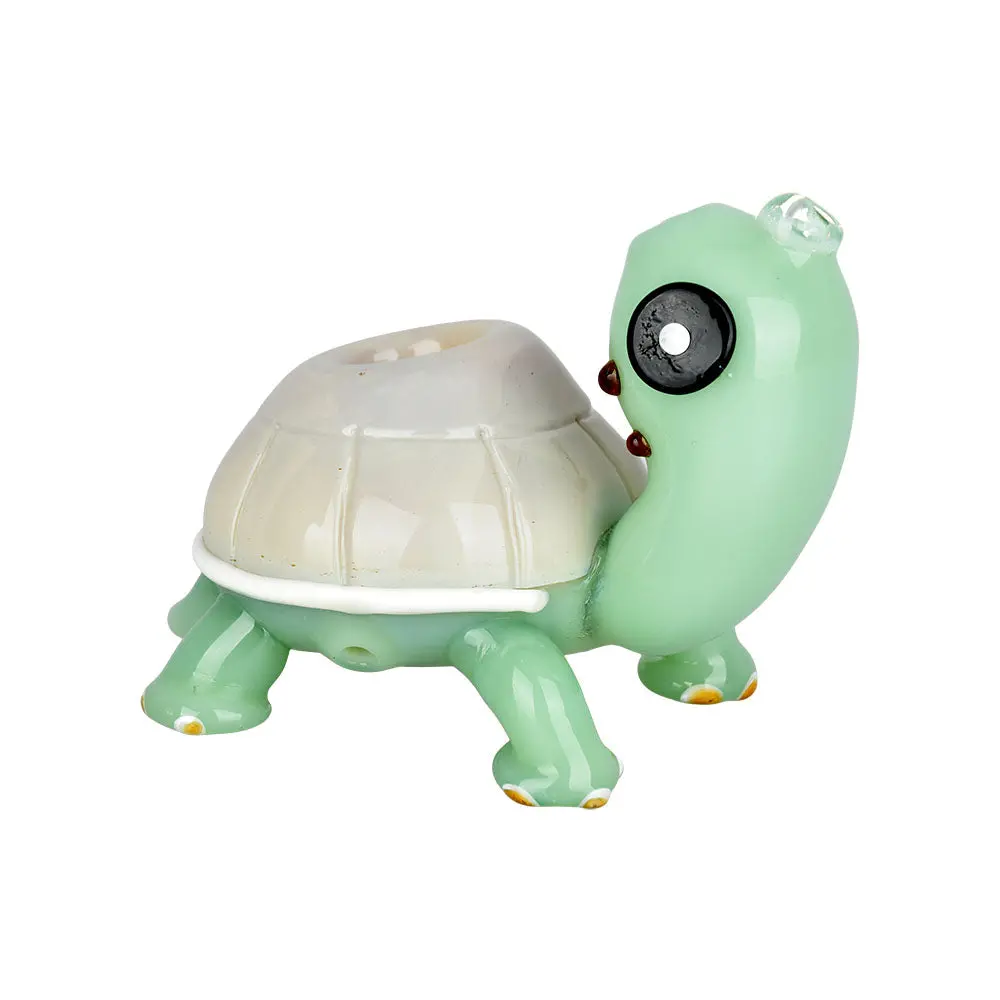 Tranquil Turtle Terrapin Sherlock Pipe - 4.25" 1