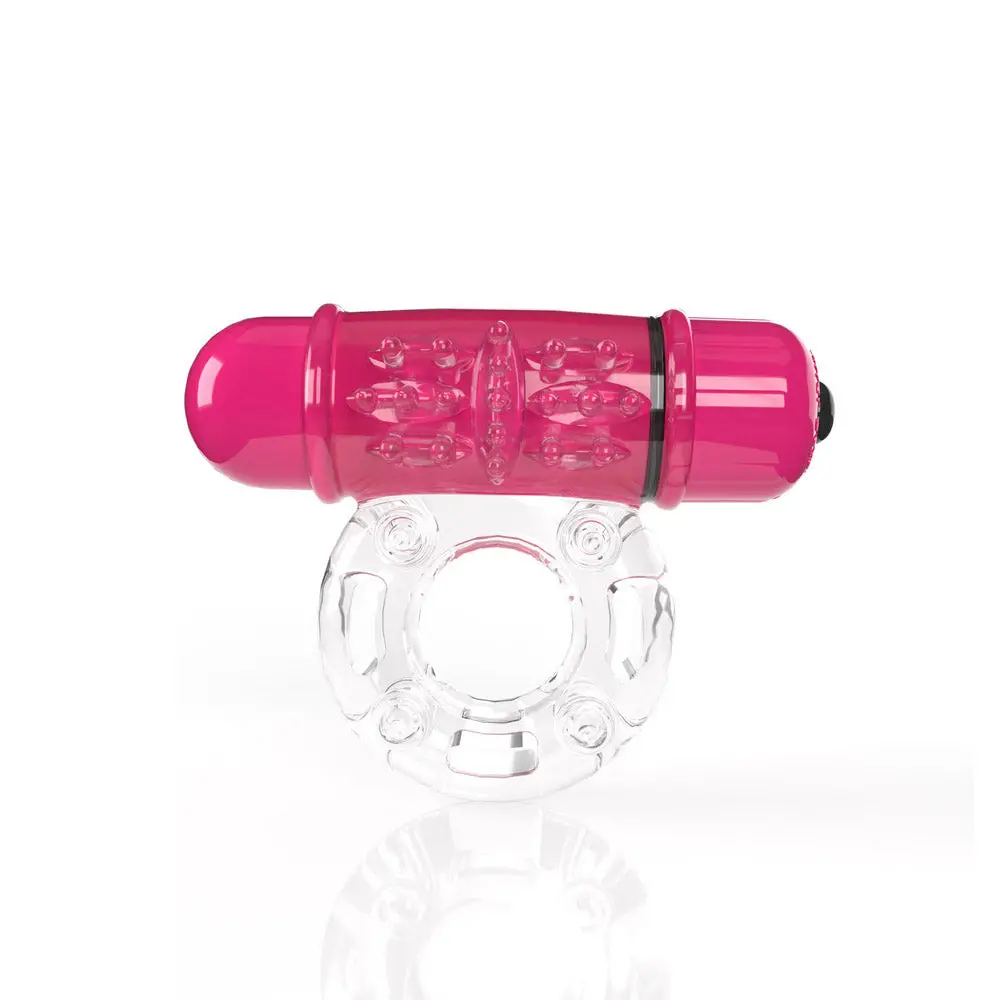 Screaming O 4T Owow Vibrating Cockring Strawberry 2