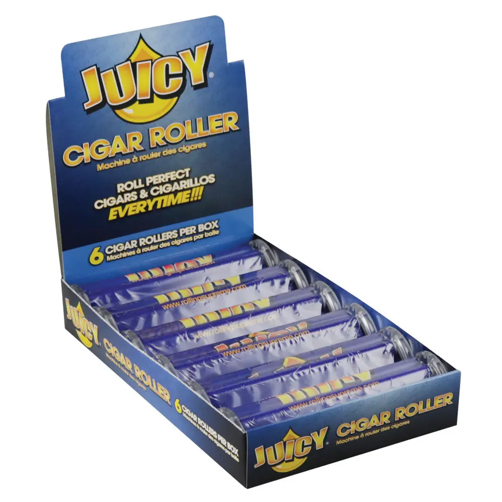 Juicy Cigarello Hand Roller - 125Mm 6Pcs 1