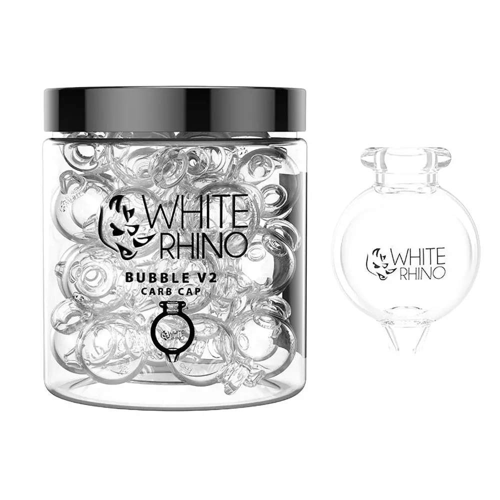 White Rhino Bubble V2 Carb Cap 20Ct 1