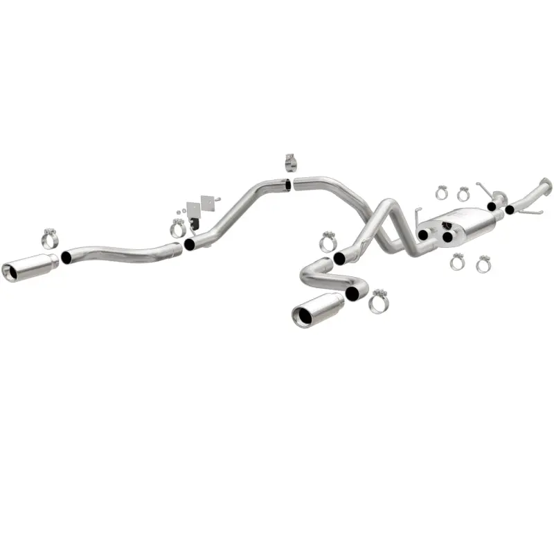 Magnaflow 14 Toyota Tundra V8 4.6L/5.7L Stainless Cat Back Exhaust Dual Split Rear Exit 1