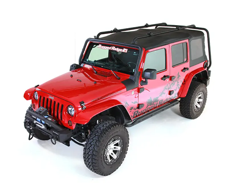Rugged Ridge Roof Rack 07-18 Jeep 4-Door Jeep Wrangler 1