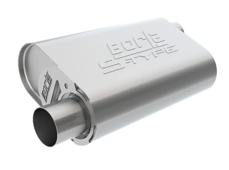 Borla Cratemuffler Ls3 S-Type 2.50In Offset/Offset 14Inx4.35Inx9in Oval Muffler 1
