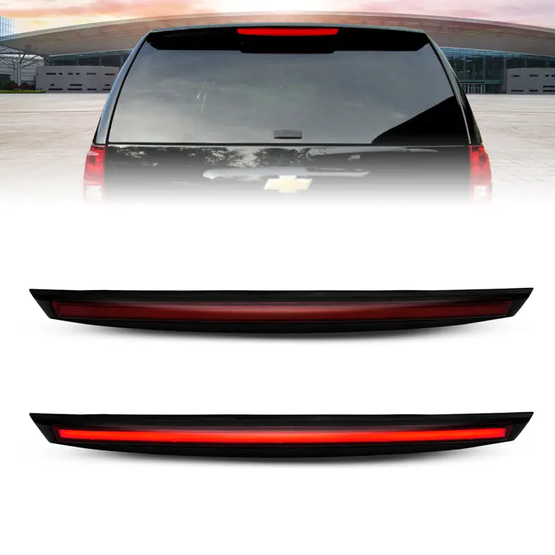 Anzo 2007-2014 Chevrolet Suburban 1500 Led 3Rd Brake Light Black Housing Smoke Lens W/ Spoiler 1Pc 1