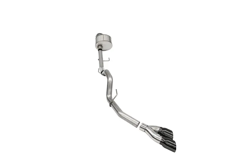 Corsa 2021-2024 Ford F-150 Regular Cab/6.5In Bed 5.0L V8 Xtreme Cat-Back Single Side Exit-Black Pvd 1