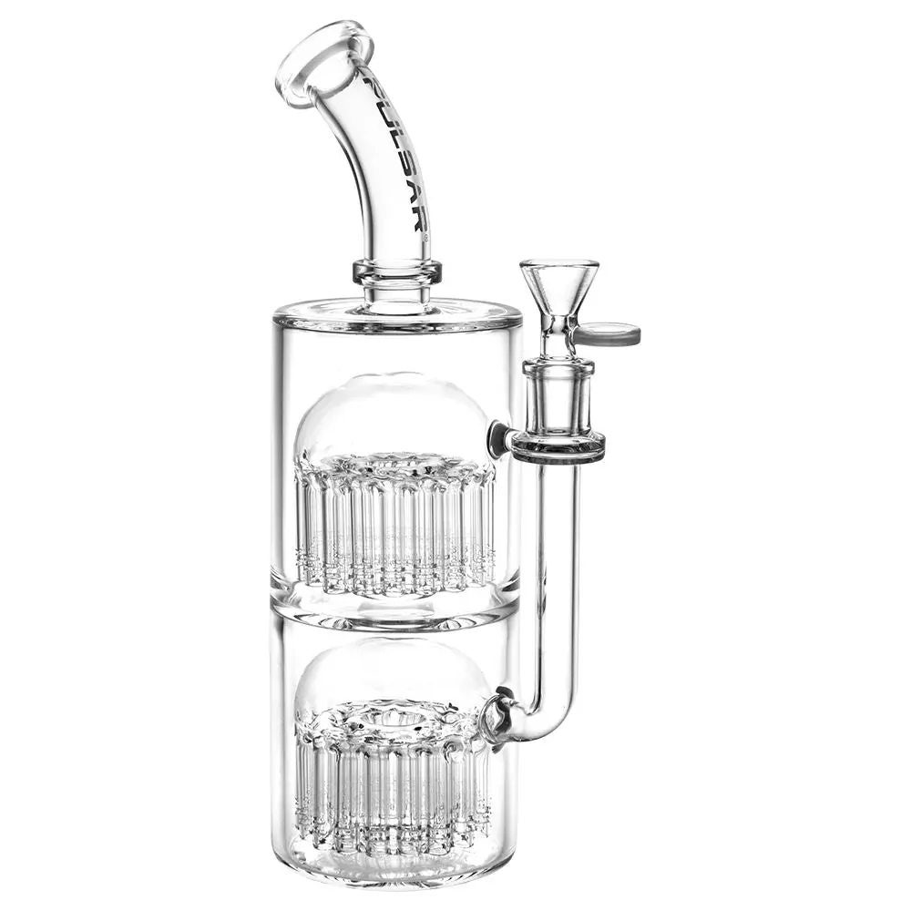 Pulsar 60-Arm Glass Water Pipe - 11" / 14Mm F 1