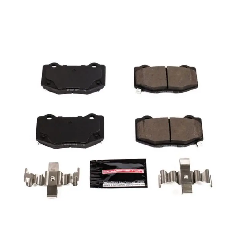 Power Stop 16-19 Cadillac Ats Rear Z23 Evolution Sport Brake Pads W/Hardware 1