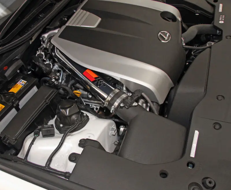 K&N 69 Series Performance Typhoon Intake Kit - Polished For 13-14 Lexus Gs350 3.5L V6 2