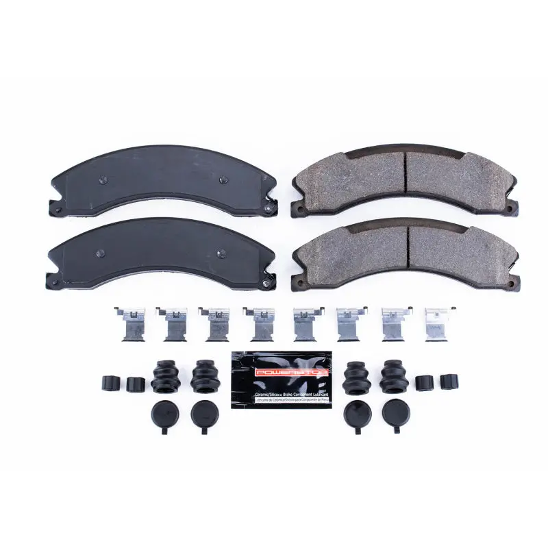 Power Stop 12-19 Chevrolet Silverado 2500 Hd Front Or Rear Z23 Evolution Sport Brake Pads W/Hardware 1