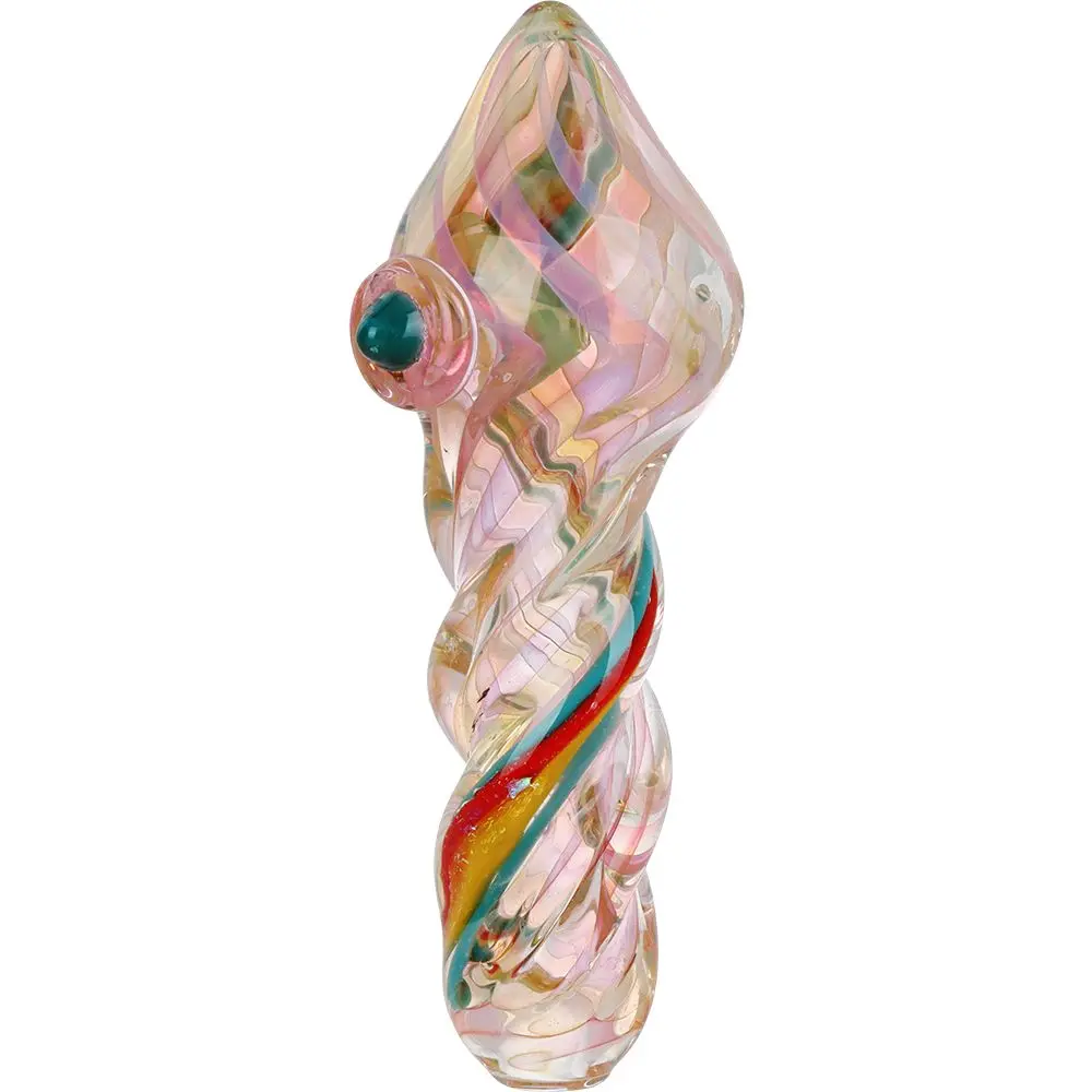 Candy Pop Memories Twisted Glass Hand Pipe - 5" 1