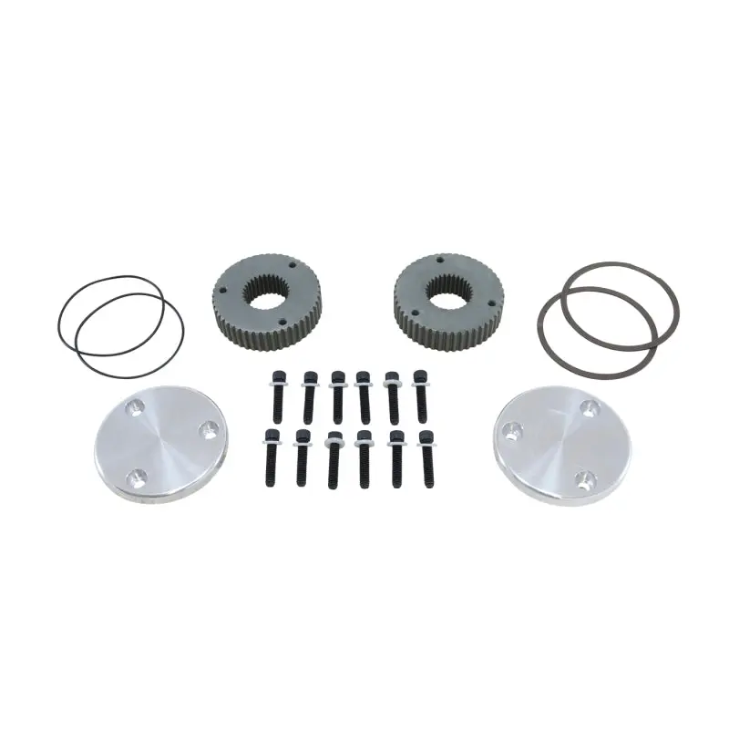 Yukon Gear Hardcore Drive Flange Kit For Dana 60 / 30 Spline Outer Stubs. Yukon Engraved Caps 1
