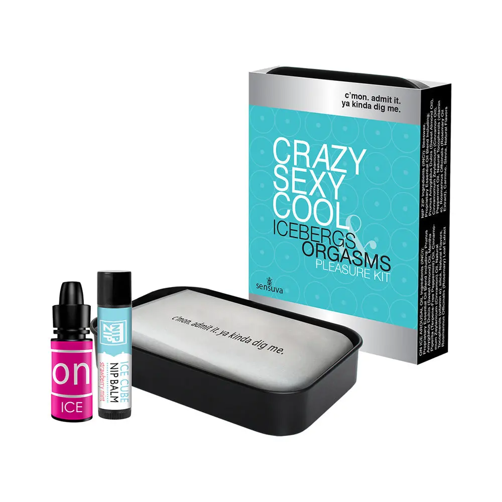Sensuva Crazy Sexy Cool Icebergs & Orgasms Pleasure Kit 1