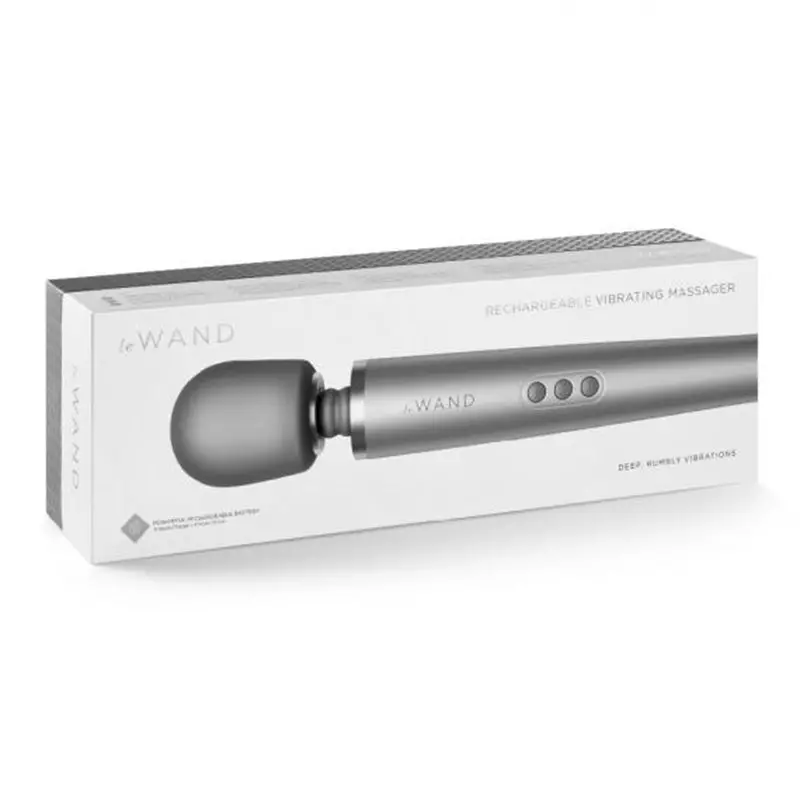 Le Wand Rechargeable Massager Grey 1