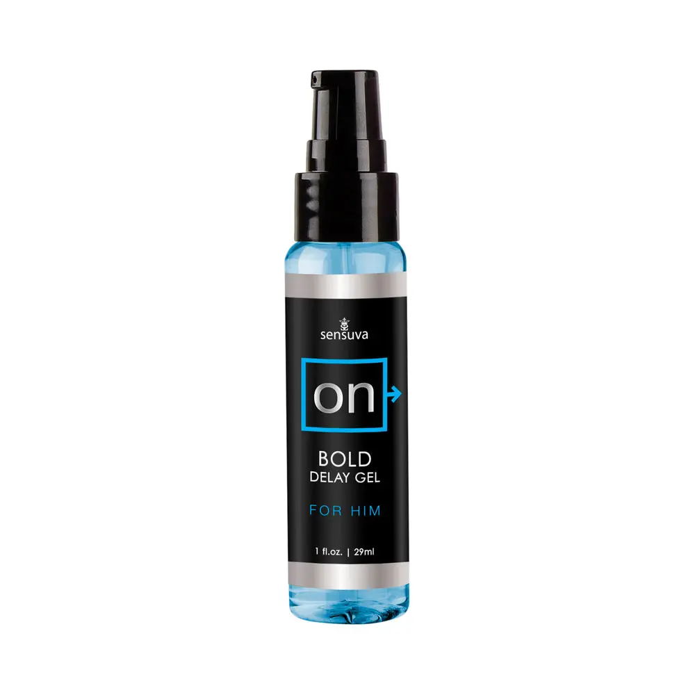 Sensuva On Bold Delay Gel 1 Oz. 1