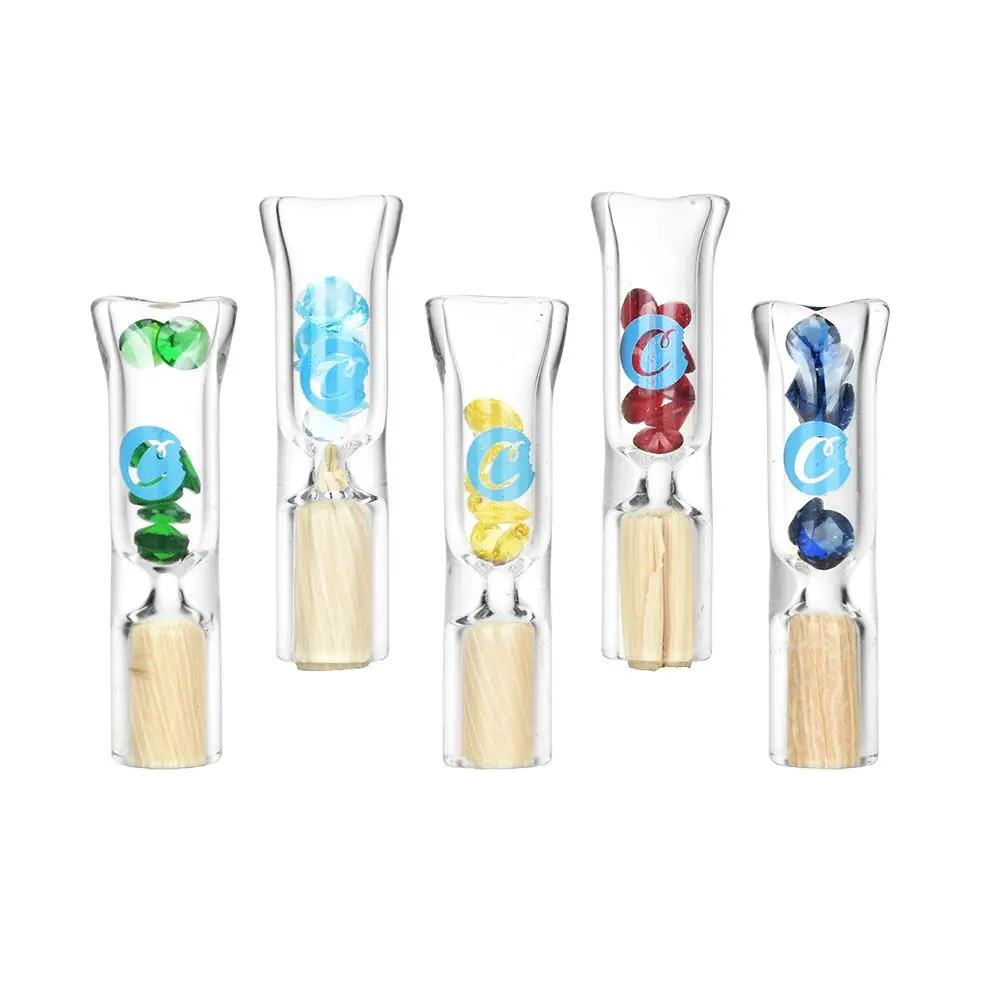 Cookies Bling Corn Husk Filter Glass Tips 5Pcs 1