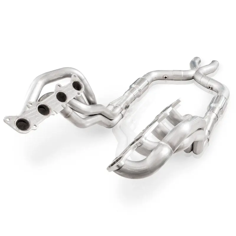 Stainless Power 2011-14 Mustang Gt Headers 1-7/8In Primaries High-Flow Cats 3In X-Pipe 1