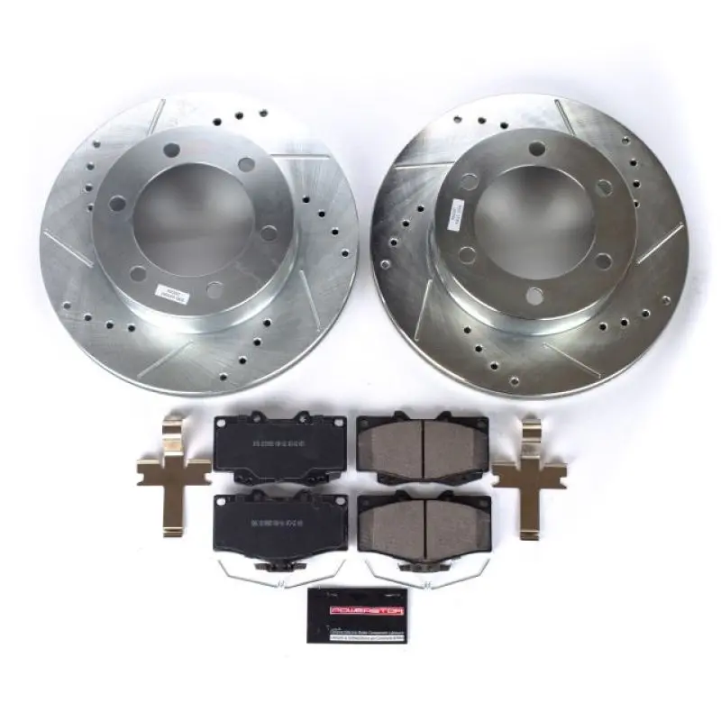 Power Stop 95-02 Toyota 4Runner Front Z23 Evolution Sport Brake Kit 1