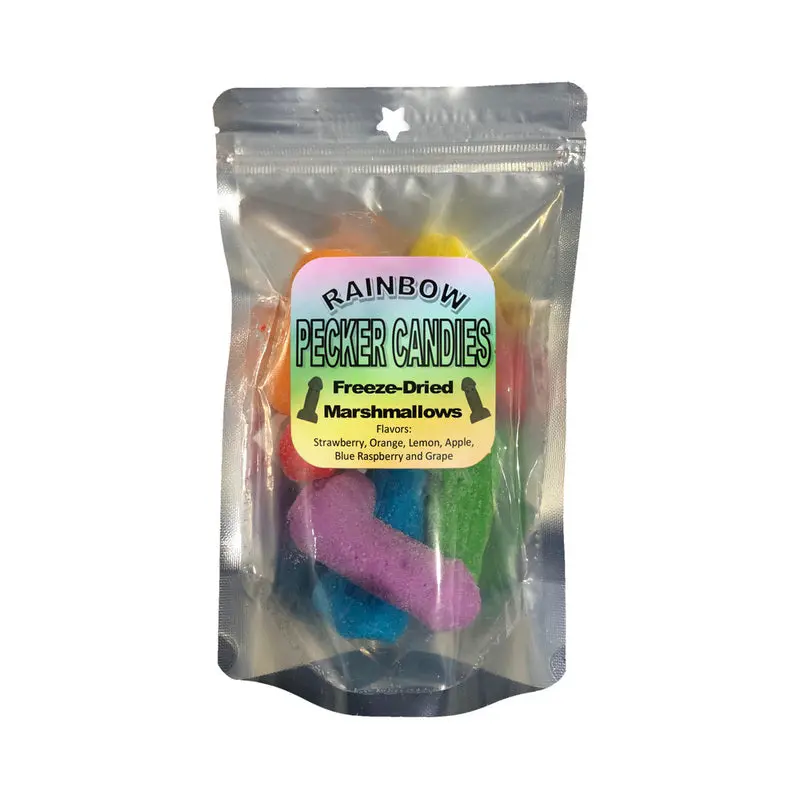 Freeze Dried Rainbow Pecker Candies 1