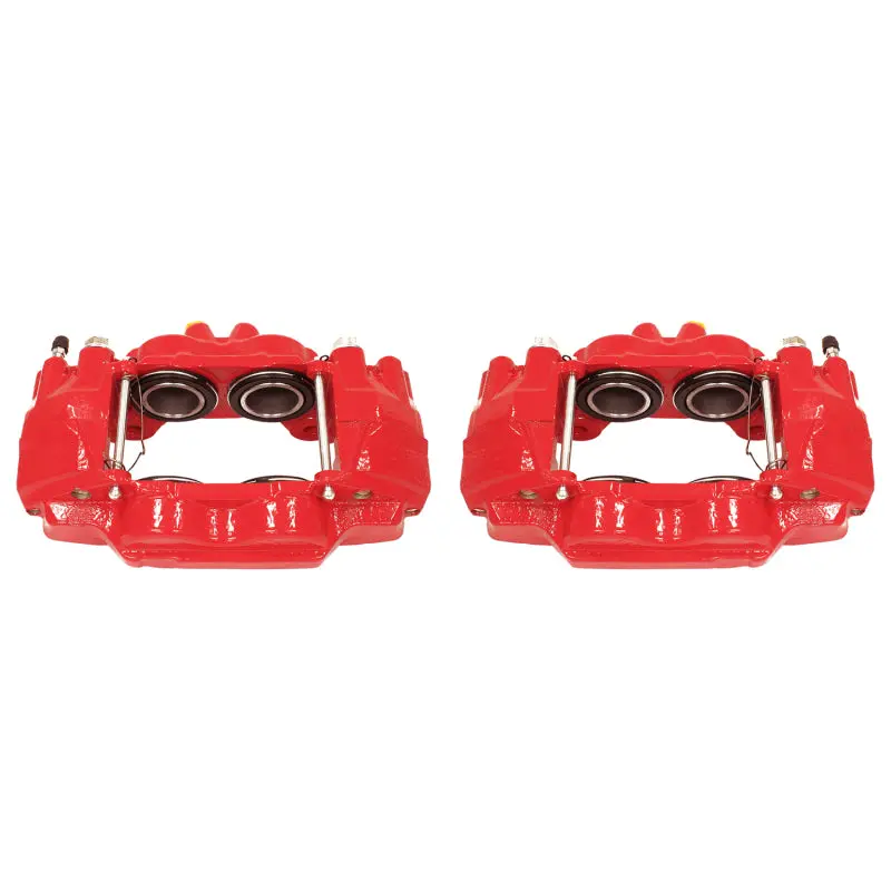 Power Stop 03-09 Toyota 4Runner Front Red Calipers W/O Brackets - Pair 1