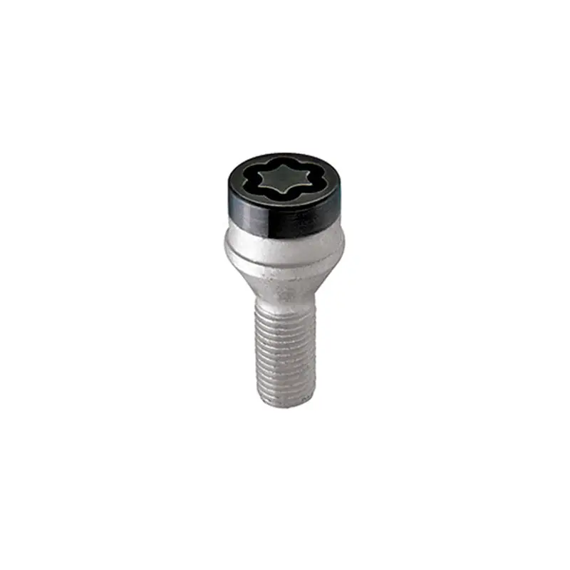 Mcgard Wheel Lock Bolt Set - 4Pk. (Cone Seat) M14x1.25 / 17Mm Hex / 27.3Mm Shank Length - Black 1
