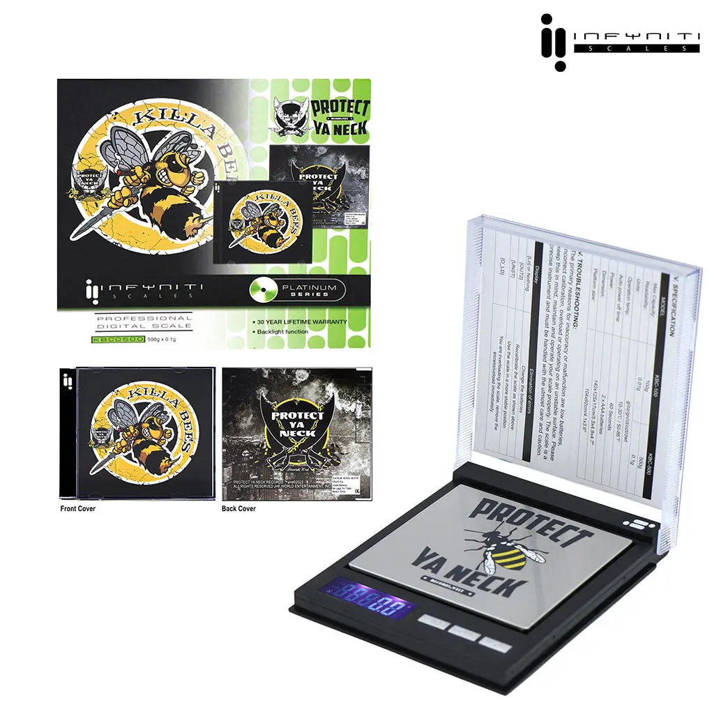 Pyn Cd, Killa Bees - 500G X 0.1G 1