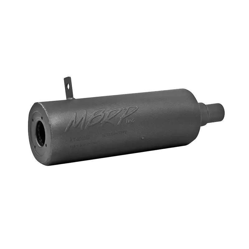 Mbrp 2002 Arctic Cat 375/400/500 Slip-On Combo Exhaust W/Utility Muffler - Black 1