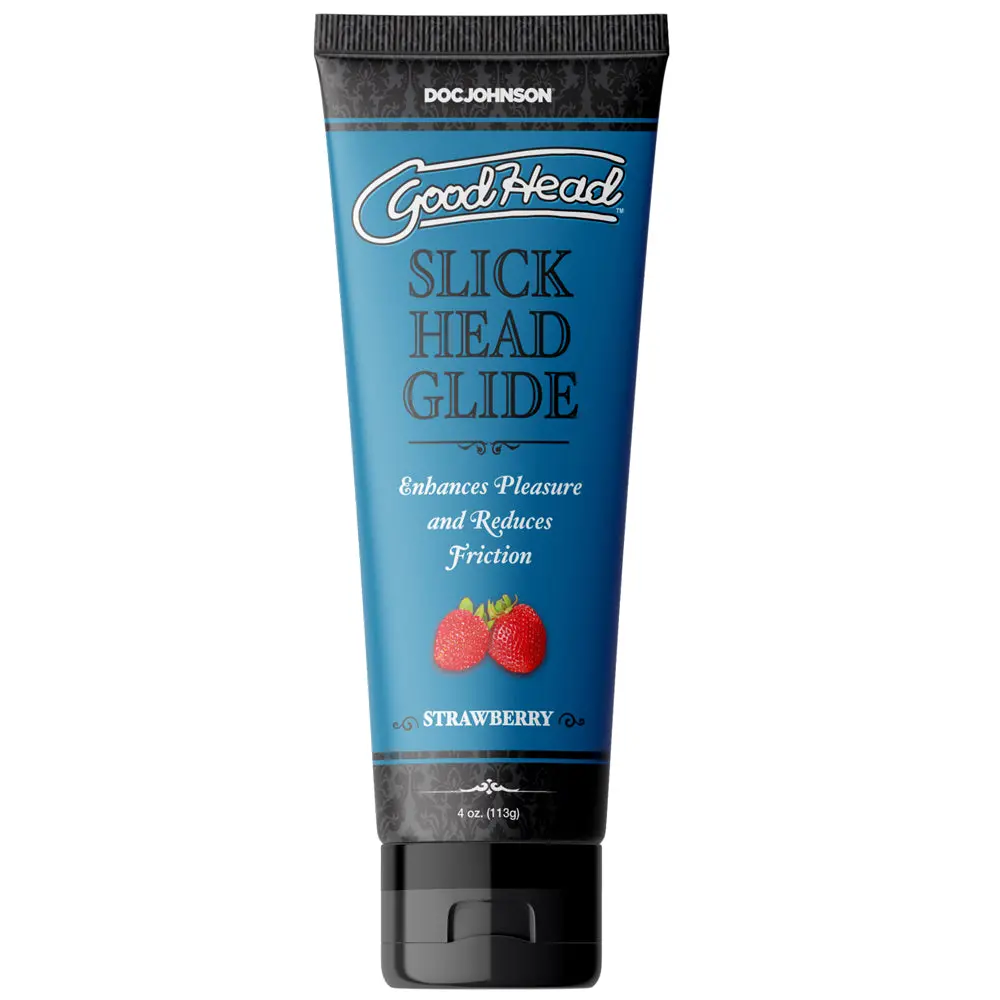 Goodhead Slick Head Glide Strawberry 4 Oz. 1