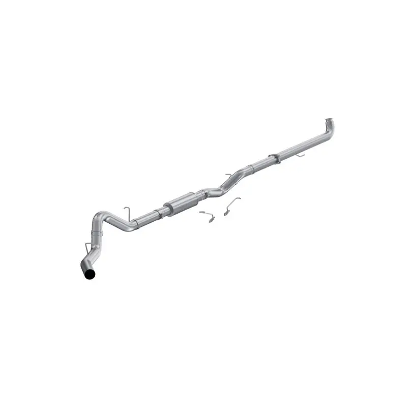 Mbrp 01-04 Chevrolet 2500/3500 6.6L Duramax Aluminized Steel 4 Inch Downpipe Back Single Side Exit 1
