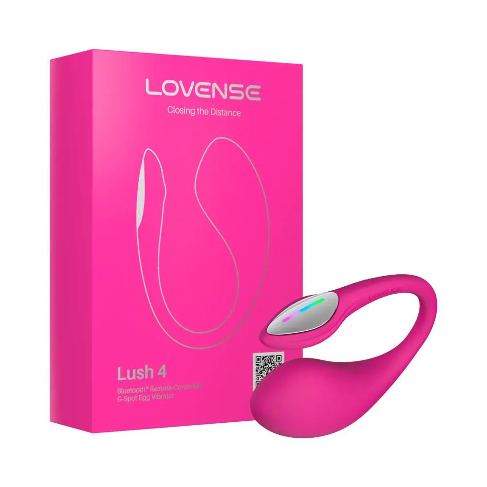 Lovense Lush 4 Bluetooth Remote-Controlled Egg Vibrator 1