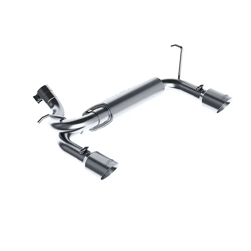 Mbrp 07-14 Jeep Wrangler/Rubicon 3.6L/3.8L V6 Axle-Back Dual Rear Exit T409 Performance Exhuast Sys 1