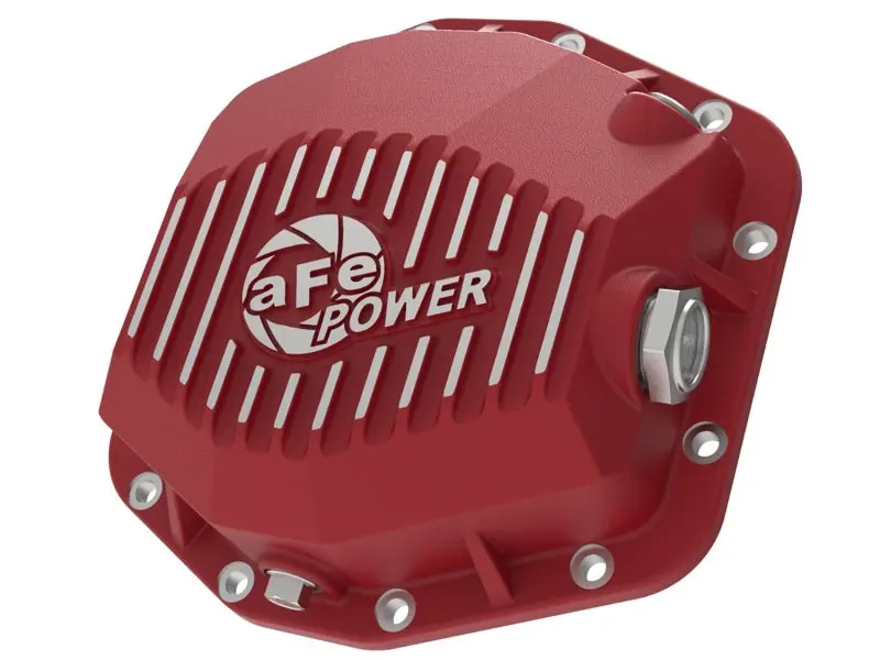 Afe Pro Series Rear Differential Cover Red 2018+ Jeep Wrangler (Jl) V6 3.6L (Dana M220) 1