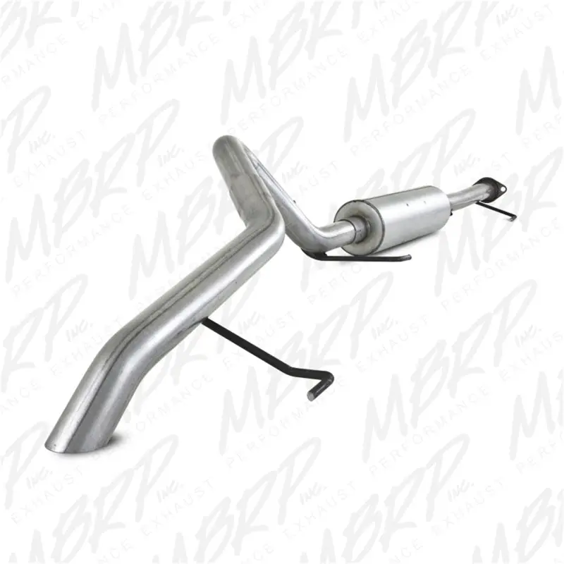 Mbrp 2007-2009 Toyota Fj 4.0L V6 Cat Back Single Rear Exit Off-Road Tail No Tip 1
