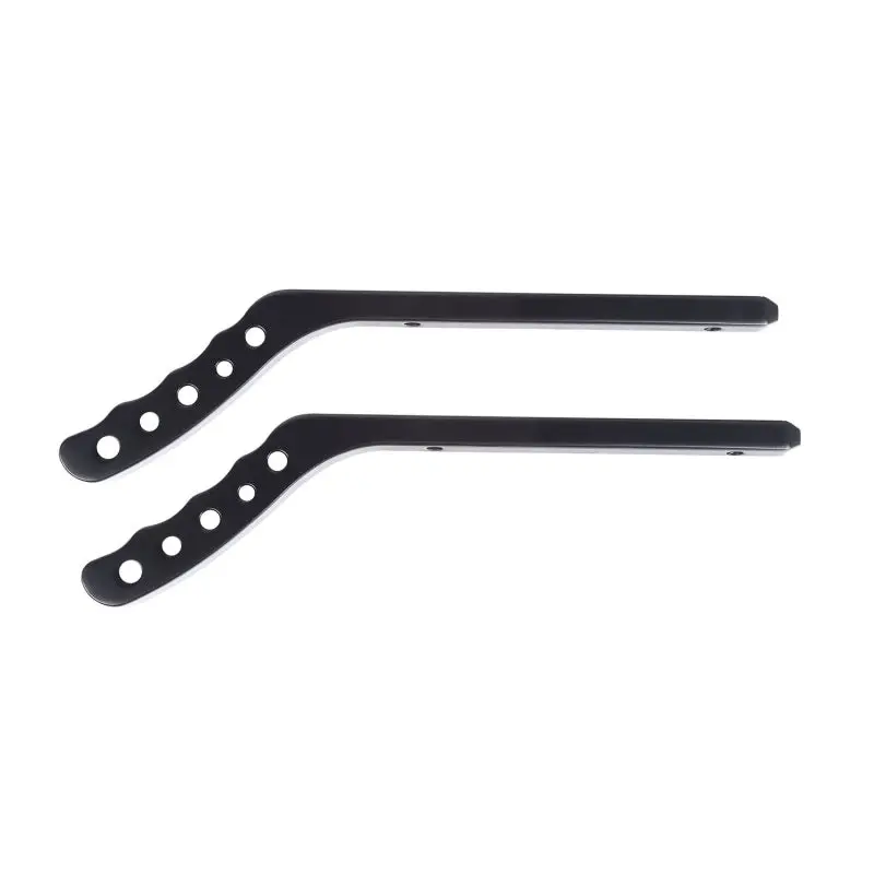 Rugged Ridge Aluminum Grab Handles Rear Pair Black 07-18 Jeep Wrangler Jk/Jku 1