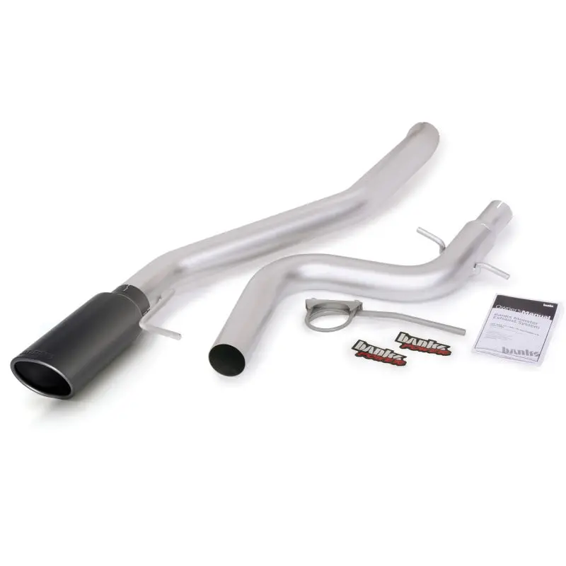 Banks Power 09-10 Vw Jetta 2.0L Tdi Monster Exhaust System - Ss Single Exhaust W/ Black Tip 1