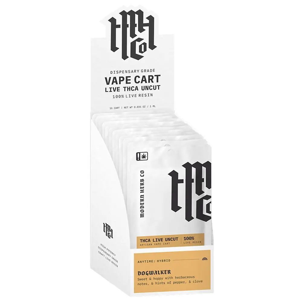Modern Herb Co Live Resin Uncut Thca Cartridge - 1G 4