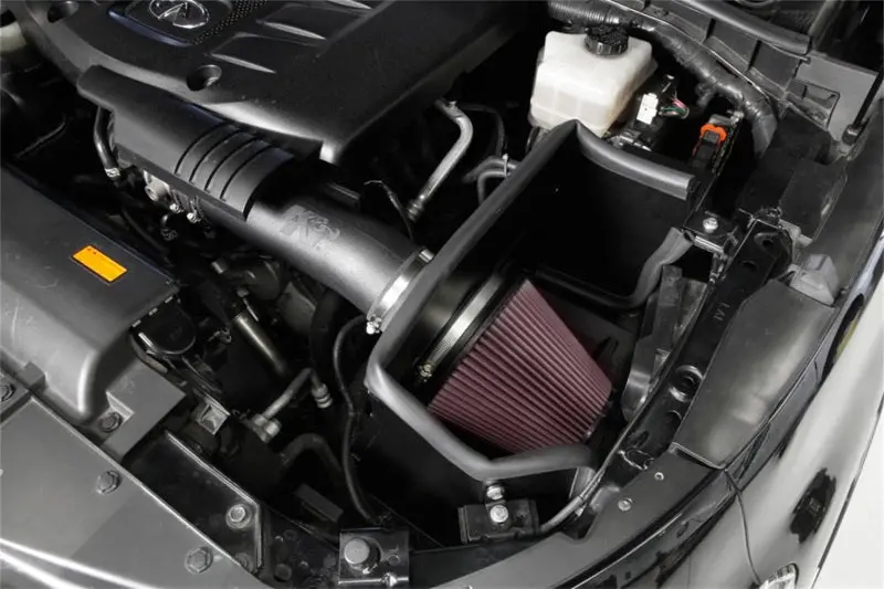 K&N 2017 Nissan Armada V8 5.6L Aircharger Performance Air Intake 2