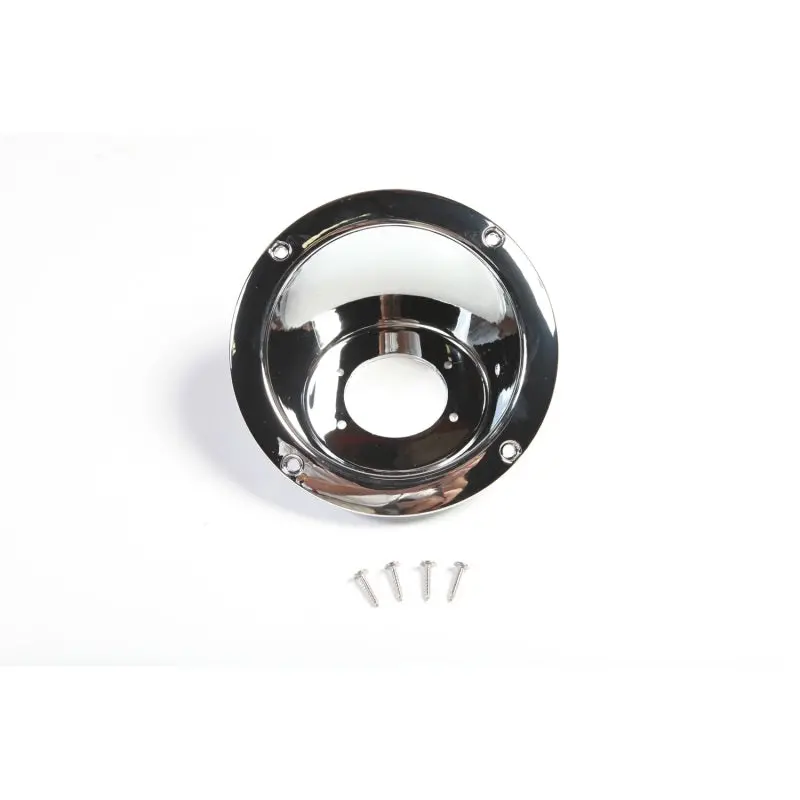 Rugged Ridge 97-06 Jeep Wrangler Chrome Gas Tank Filler Bezel 1