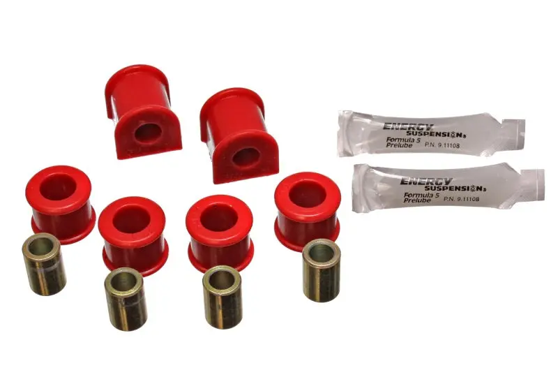 Energy Suspension 90-97 Mazda Miata Red 12.5Mm Rear Sway Bar Bushings (Includes Sway Bar End Link Bu 1
