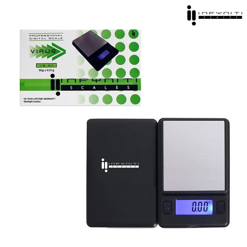 Virus; 50G X 0.01G, Pocket Scales 1