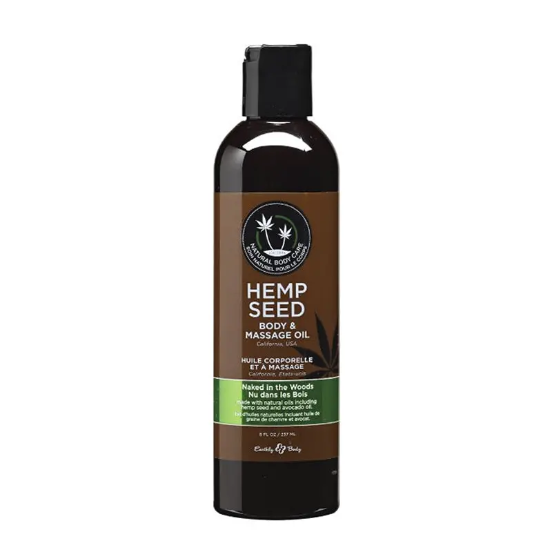 Earthly Body: Massage Oil Naked In The Woods 8Oz 1