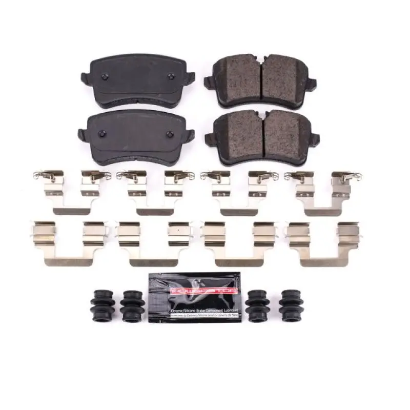 Power Stop 12-18 Audi A6 Rear Z23 Evolution Sport Brake Pads W/Hardware 1