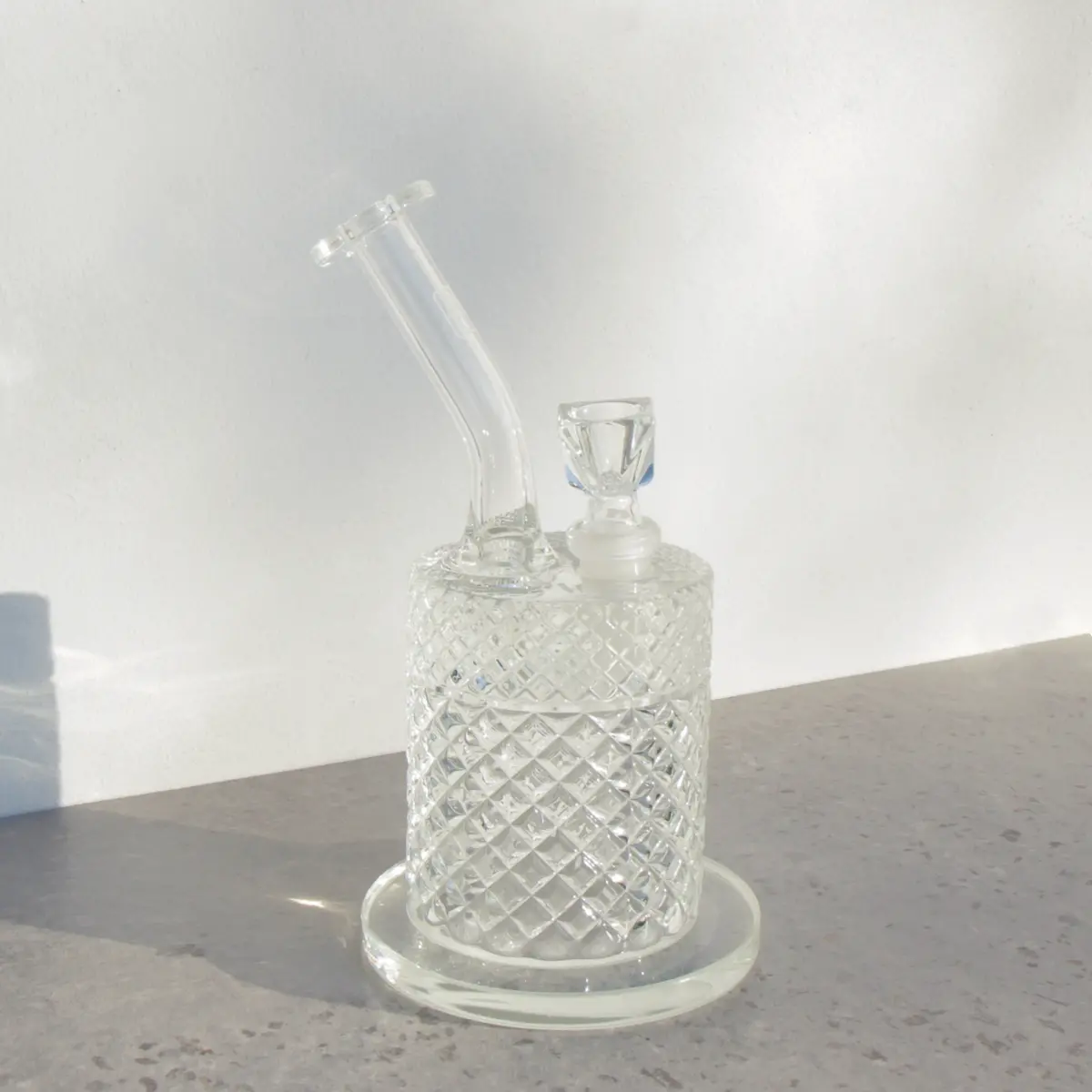 Jane West Twenties Collection Water Pipe | Clear 1