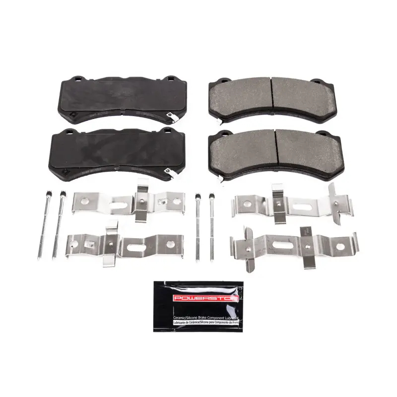 Power Stop 16-19 Cadillac Ats Front Z23 Evolution Sport Brake Pads W/Hardware 1