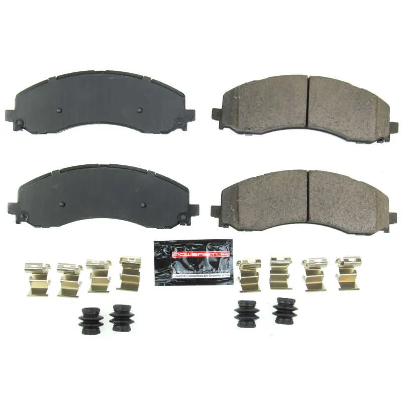 Power Stop 2019 Ram 2500 Front Z23 Evolution Sport Brake Pads W/Hardware 1