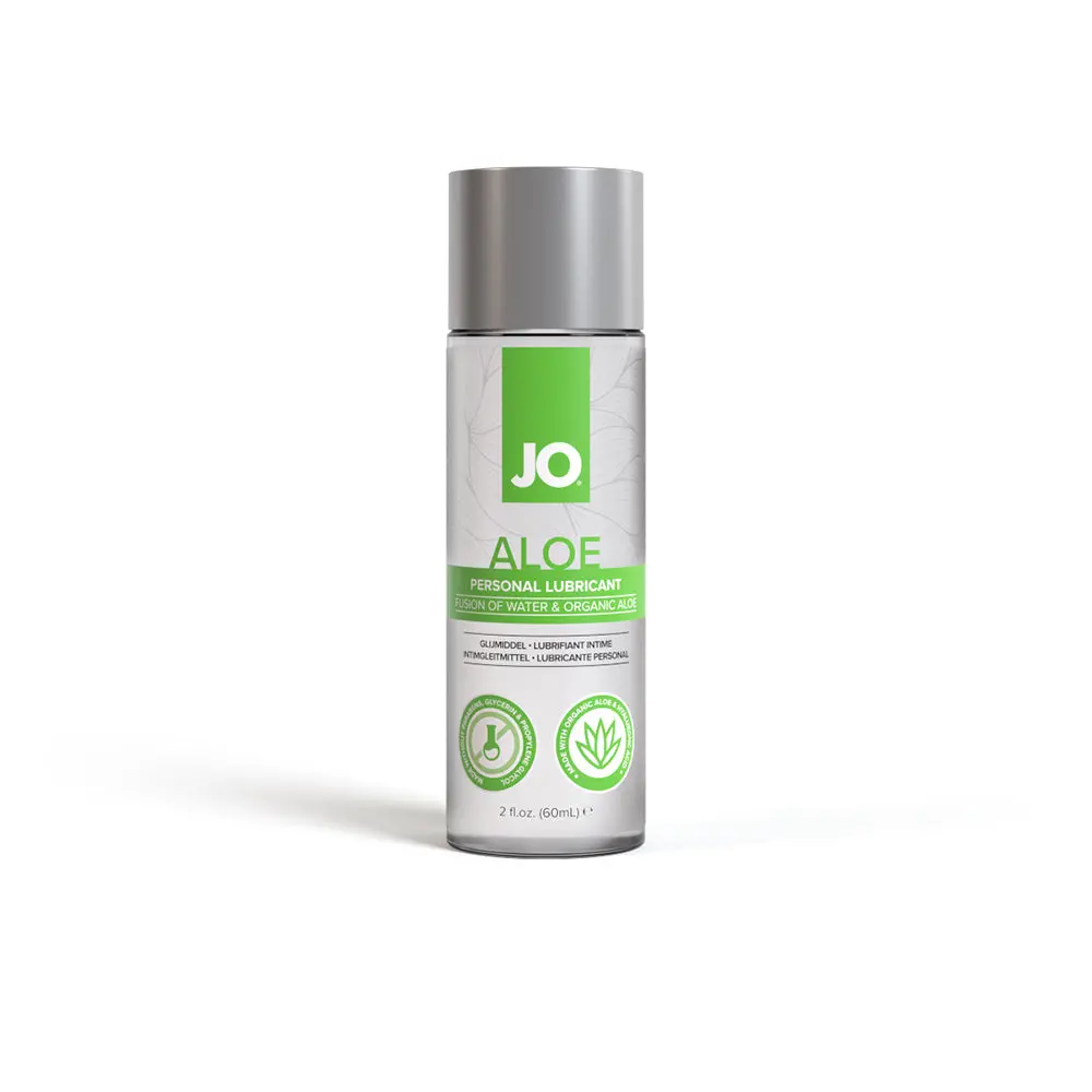 Jo Aloe Water-Based Lubricant Original 2 Oz. 1