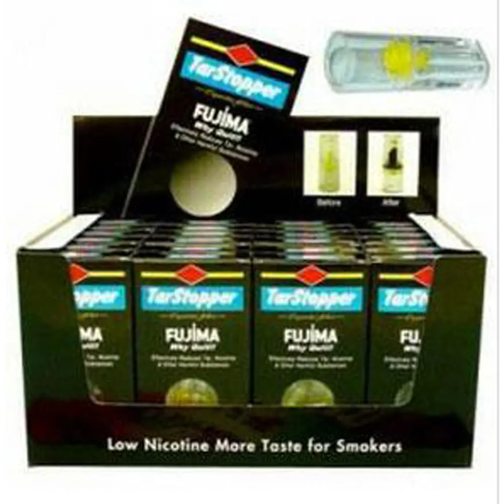 Fujima Tar Stopper Cigarette Filters - 24Pc Display 1