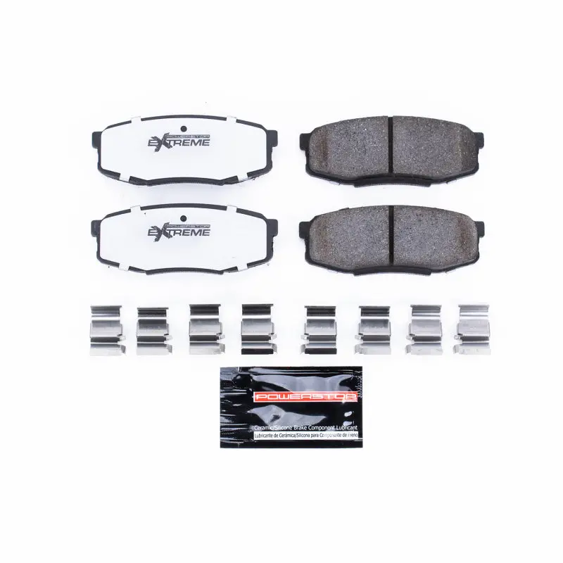Power Stop 13-21 Toyota Land Cruiser Rear Z36 Truck & Tow Brake Pads W/Hardware 1