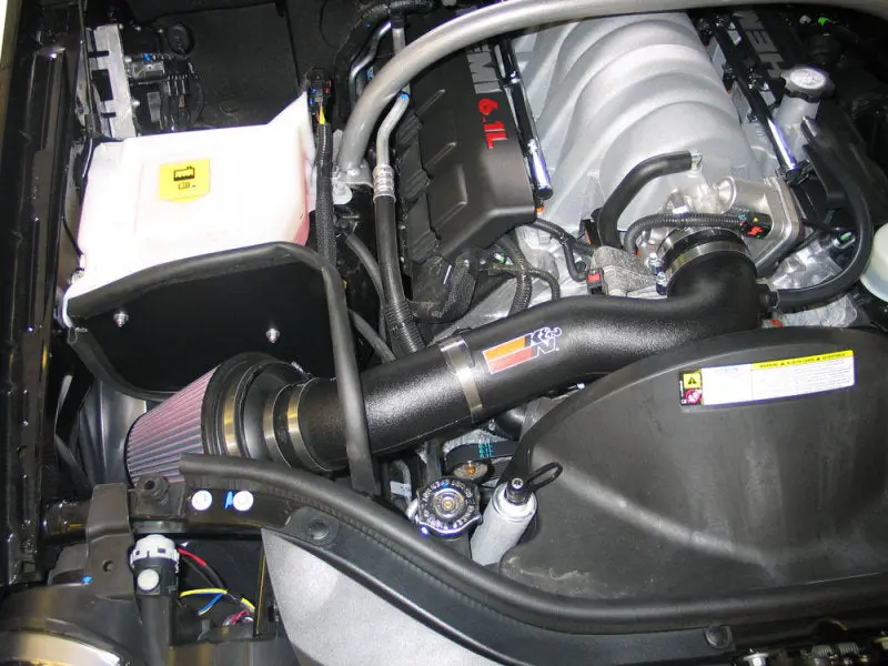 K&N 06-10 Jeep Grand Cherokee 6.1L V8 Performance Intake Kit 2
